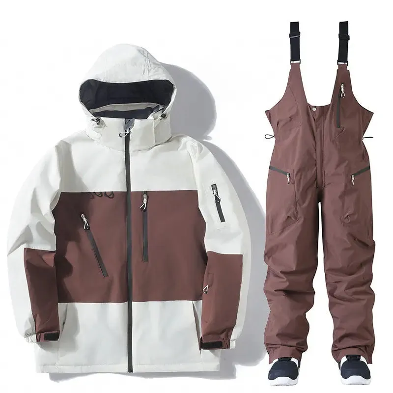 2025 Winter Ski Jackets & Bibs Outdoor Unisex Snowsuits Outfits