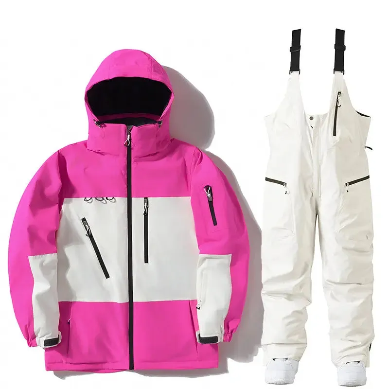 2025 Winter Ski Jackets & Bibs Outdoor Unisex Snowsuits Outfits