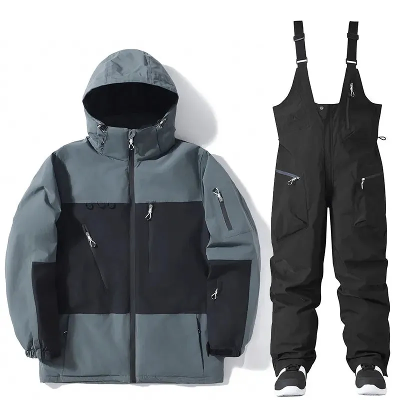 2025 Winter Ski Jackets & Bibs Outdoor Unisex Snowsuits Outfits