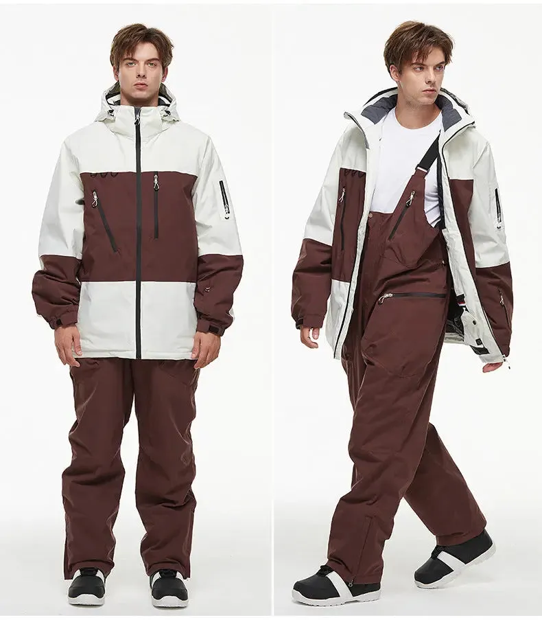2025 Winter Ski Jackets & Bibs Outdoor Unisex Snowsuits Outfits
