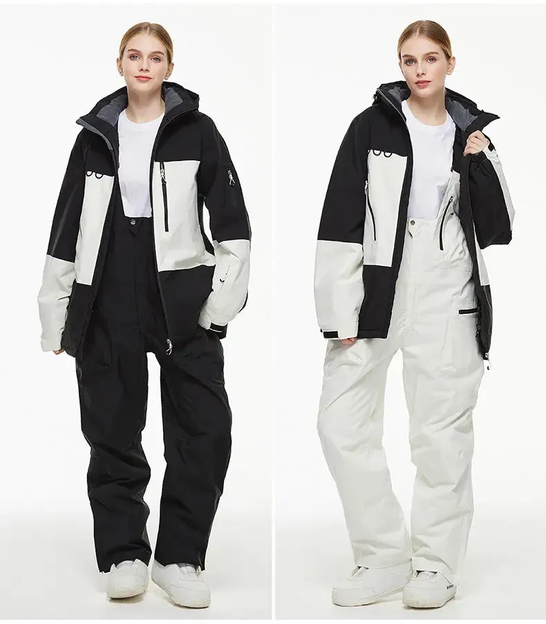 2025 Winter Ski Jackets & Bibs Outdoor Unisex Snowsuits Outfits