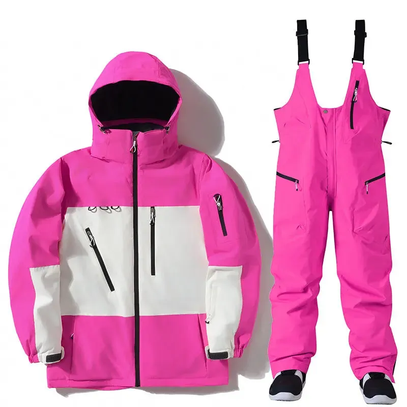 2025 Winter Ski Jackets & Bibs Outdoor Unisex Snowsuits Outfits