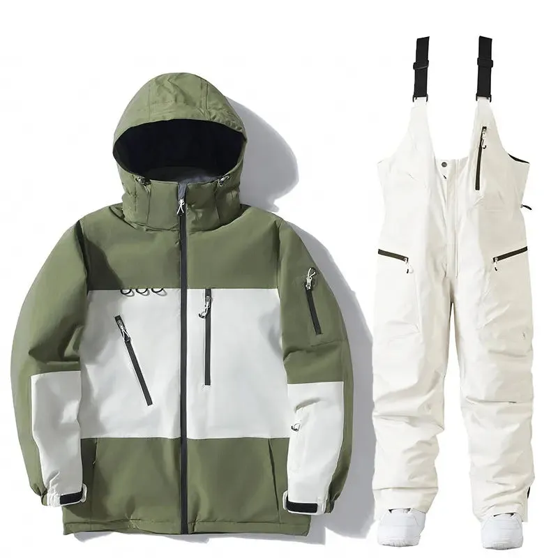 2025 Winter Ski Jackets & Bibs Outdoor Unisex Snowsuits Outfits