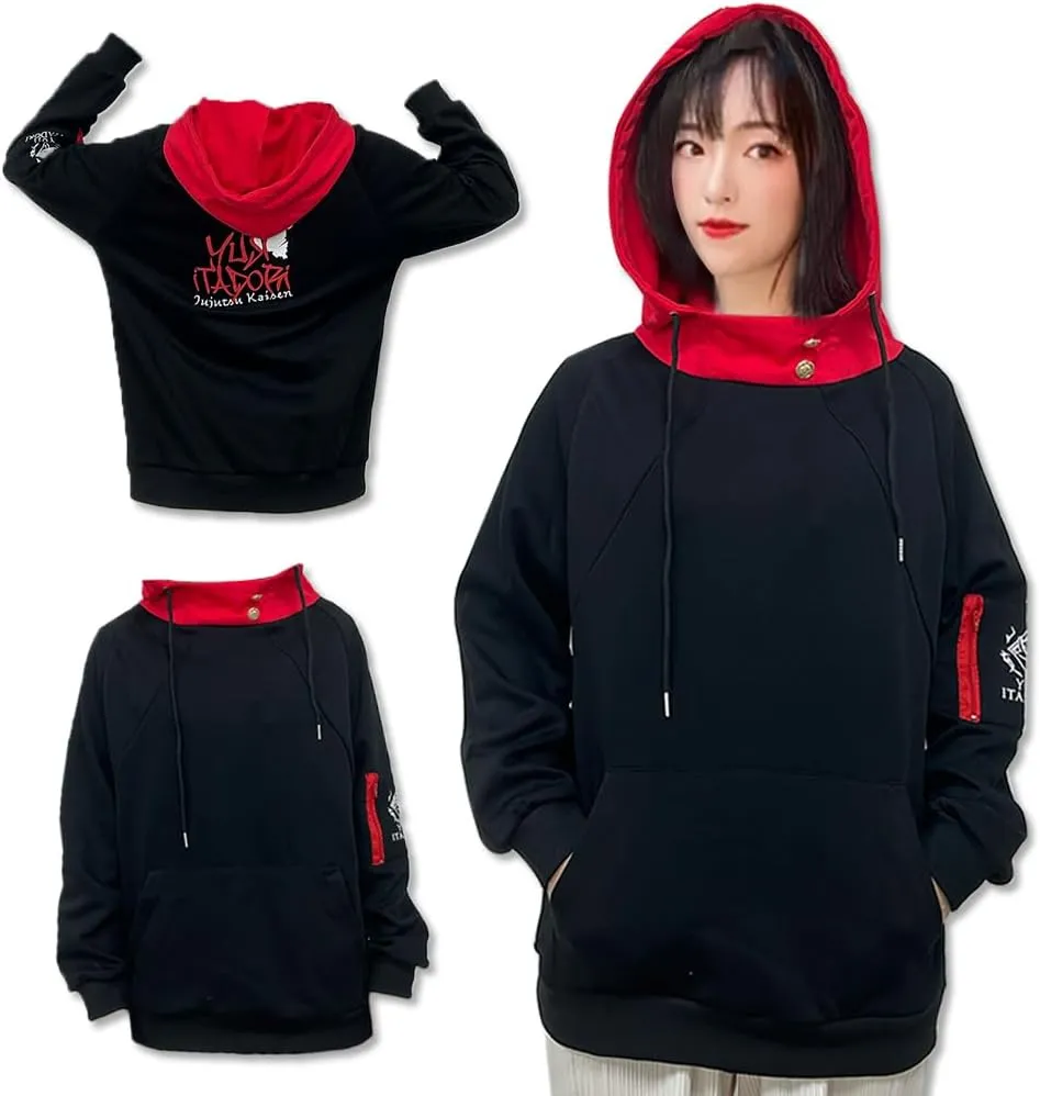 Anime Cosplay Hoodie 3D Printed Hoodie Pullover Sweatshirt Halloween For Adult and Unisex