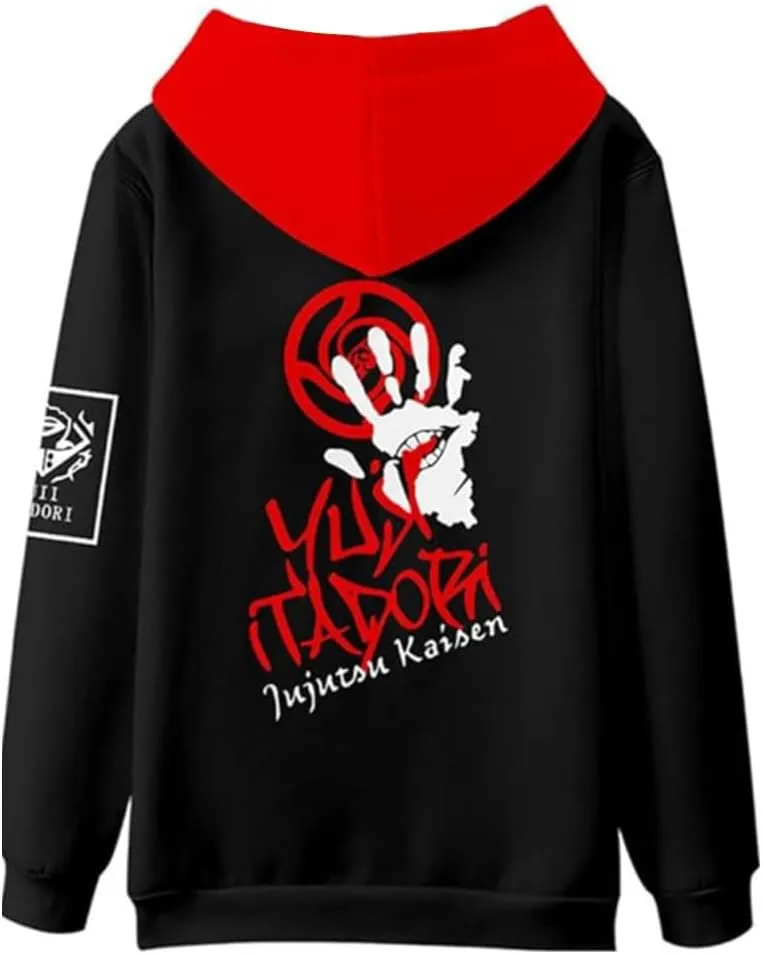 Anime Cosplay Hoodie 3D Printed Hoodie Pullover Sweatshirt Halloween For Adult and Unisex