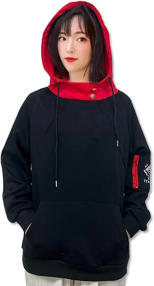 Anime Cosplay Hoodie 3D Printed Hoodie Pullover Sweatshirt Halloween For Adult and Unisex