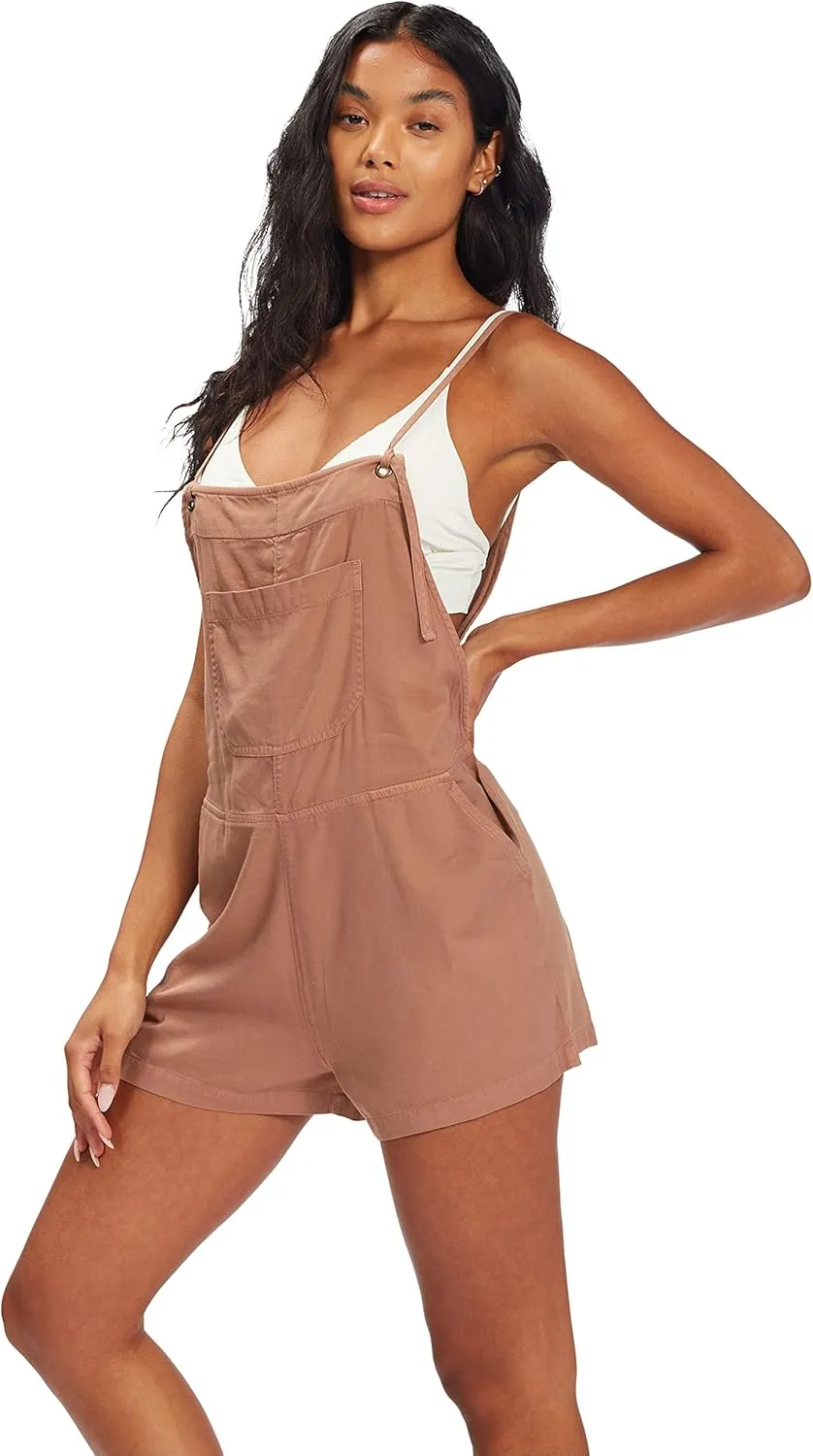 Billabong womens Out N About Short Overall