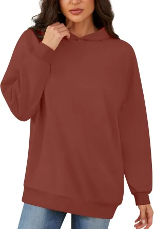 BISHUIGE Womens Sweatshirts Hoodies Long Sleeve Pullover Oversized Half Zip Casual Fashion Outfits Clothes 2025