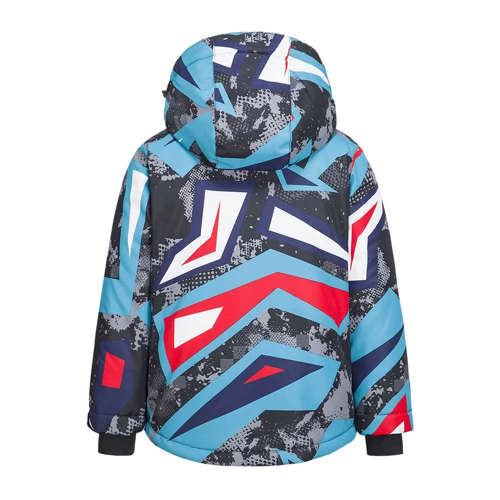 Boys Girls Winter Snow Coat & Snow Pants Printed Warm Outwear