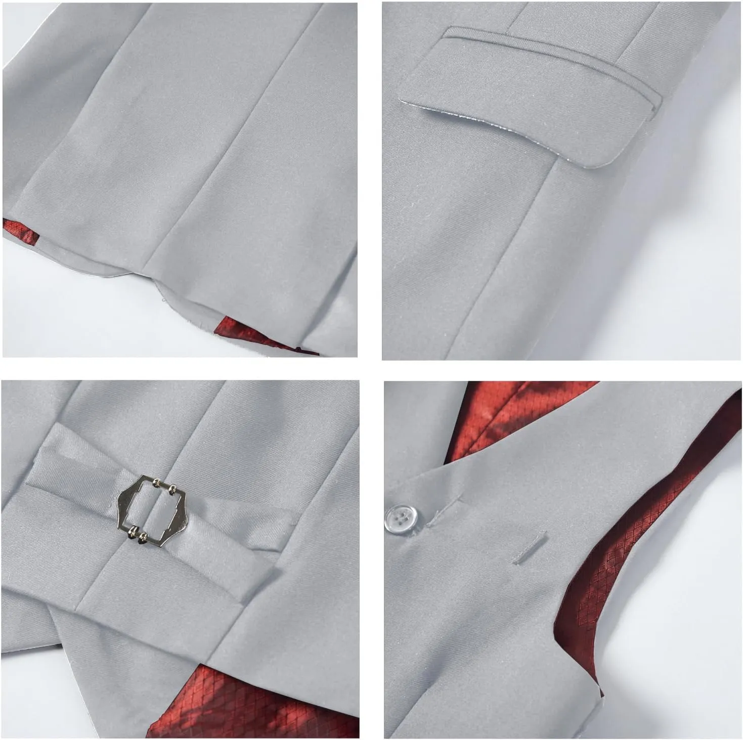 Boys Suits for Kids Toddler Tuxedo Boys' Formal Suit Set Slim Fit Wedding Ring Bearer Outfit