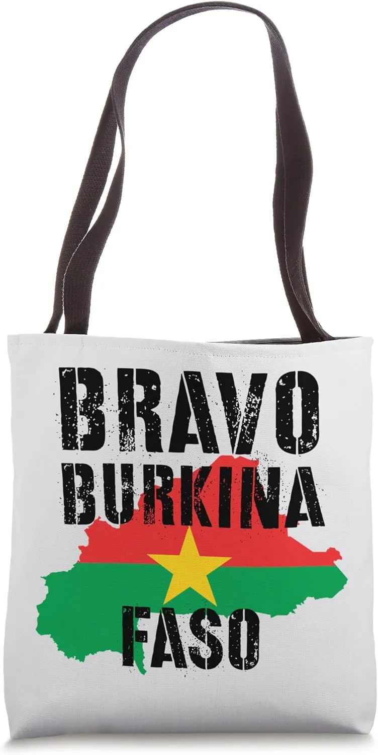 Bravo Captain Ibrahim Traore ! Viva Burkina Faso NATION ! Tote Bag