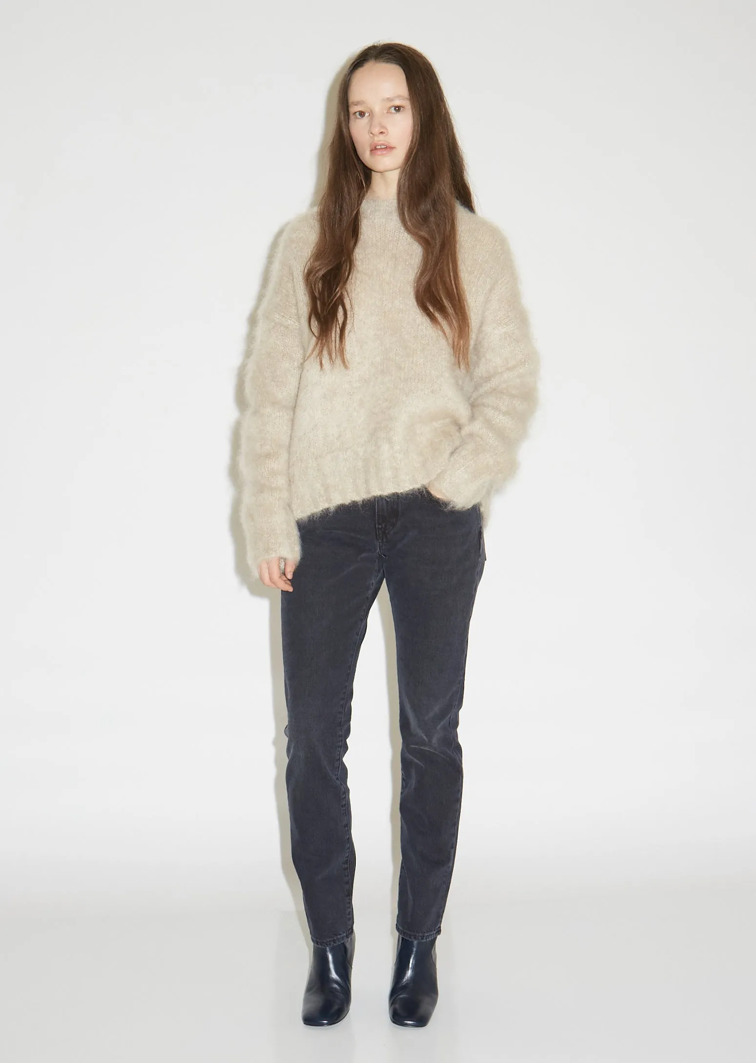 Brushed Crewneck Sweater