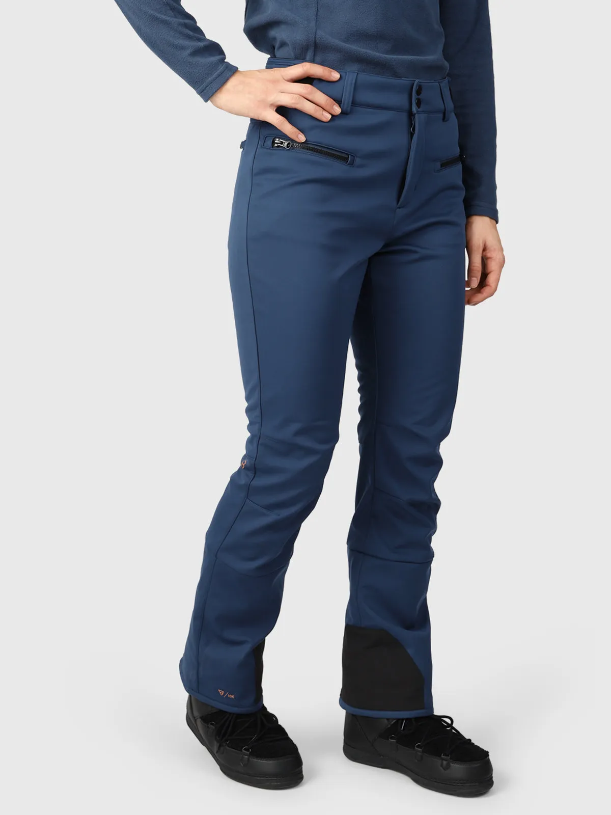 Coldlake Women Softshell Snow Pants | Night Blue
