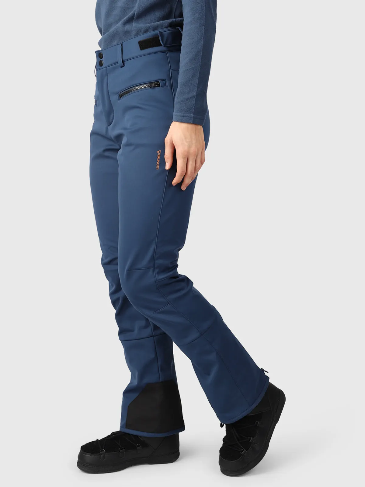 Coldlake Women Softshell Snow Pants | Night Blue