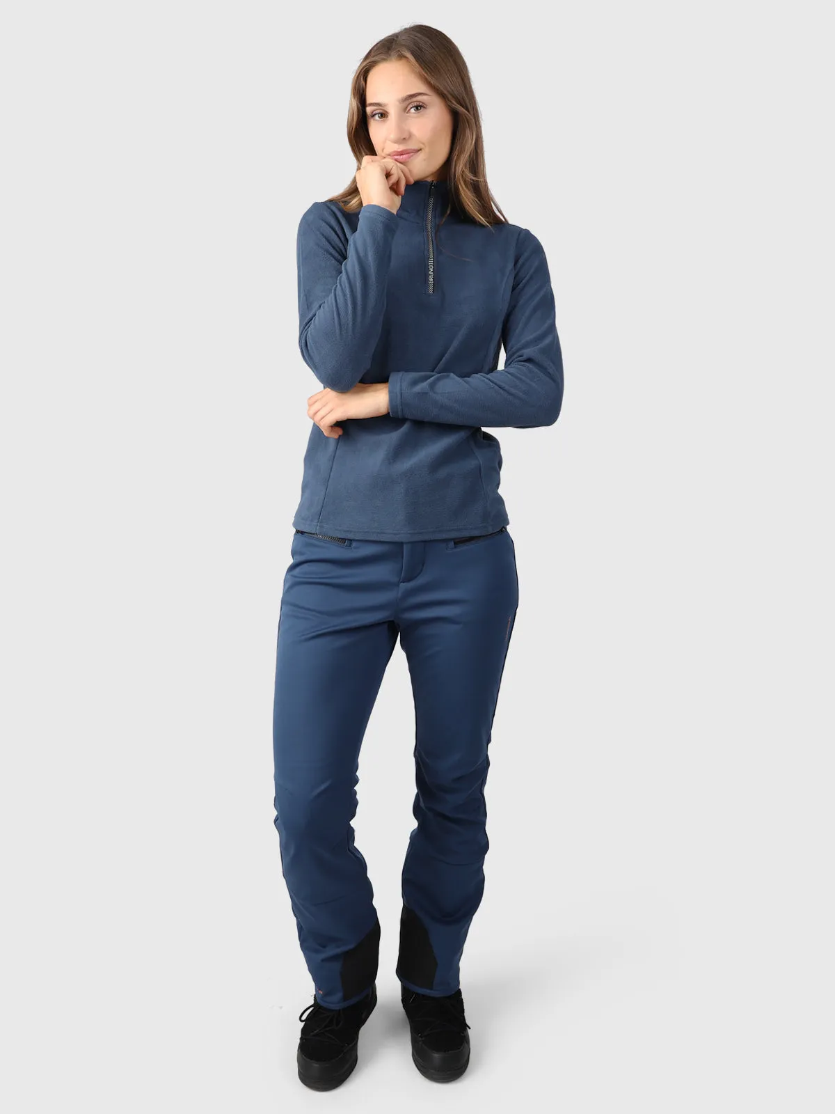 Coldlake Women Softshell Snow Pants | Night Blue