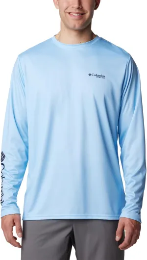 Columbia Men's Terminal Tackle PFG Fins and Stripes Long Sleeve