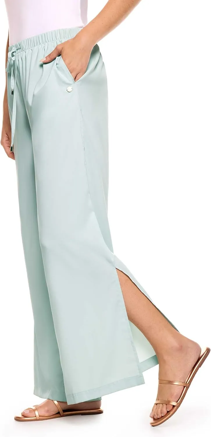 Coolibar UPF 50  Women's Petra Wide Leg Pants - Sun Protective