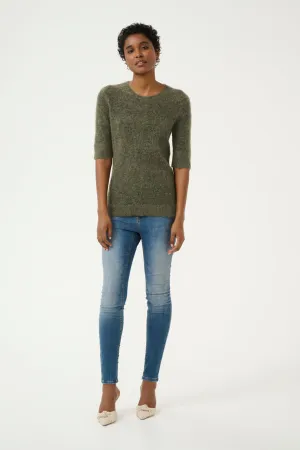 Culture SS Knit Green