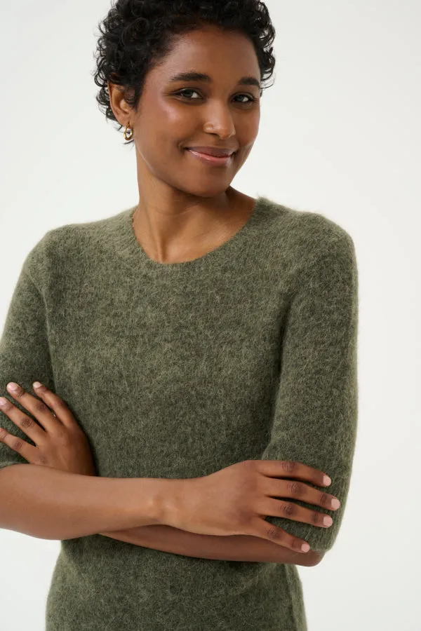Culture SS Knit Green