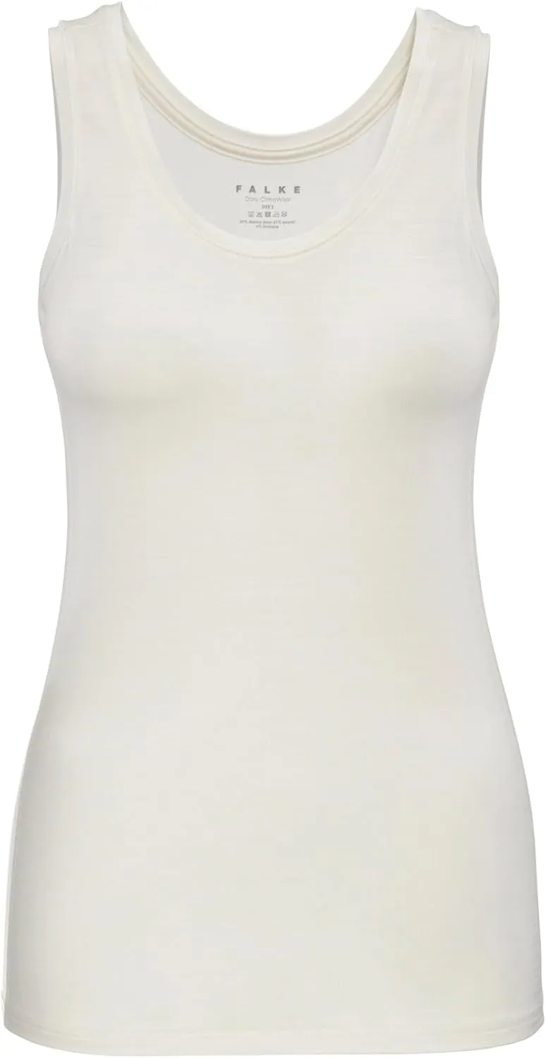 FALKE Women's Daily Climawool Racerback Undershirt, 1 Piece