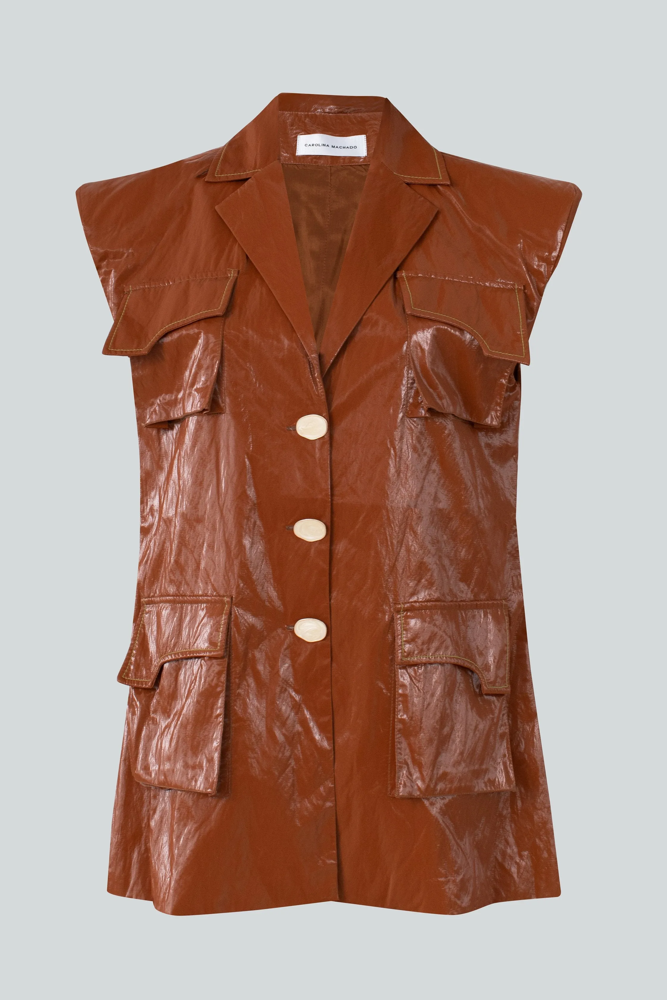 Fauna Vest Brown