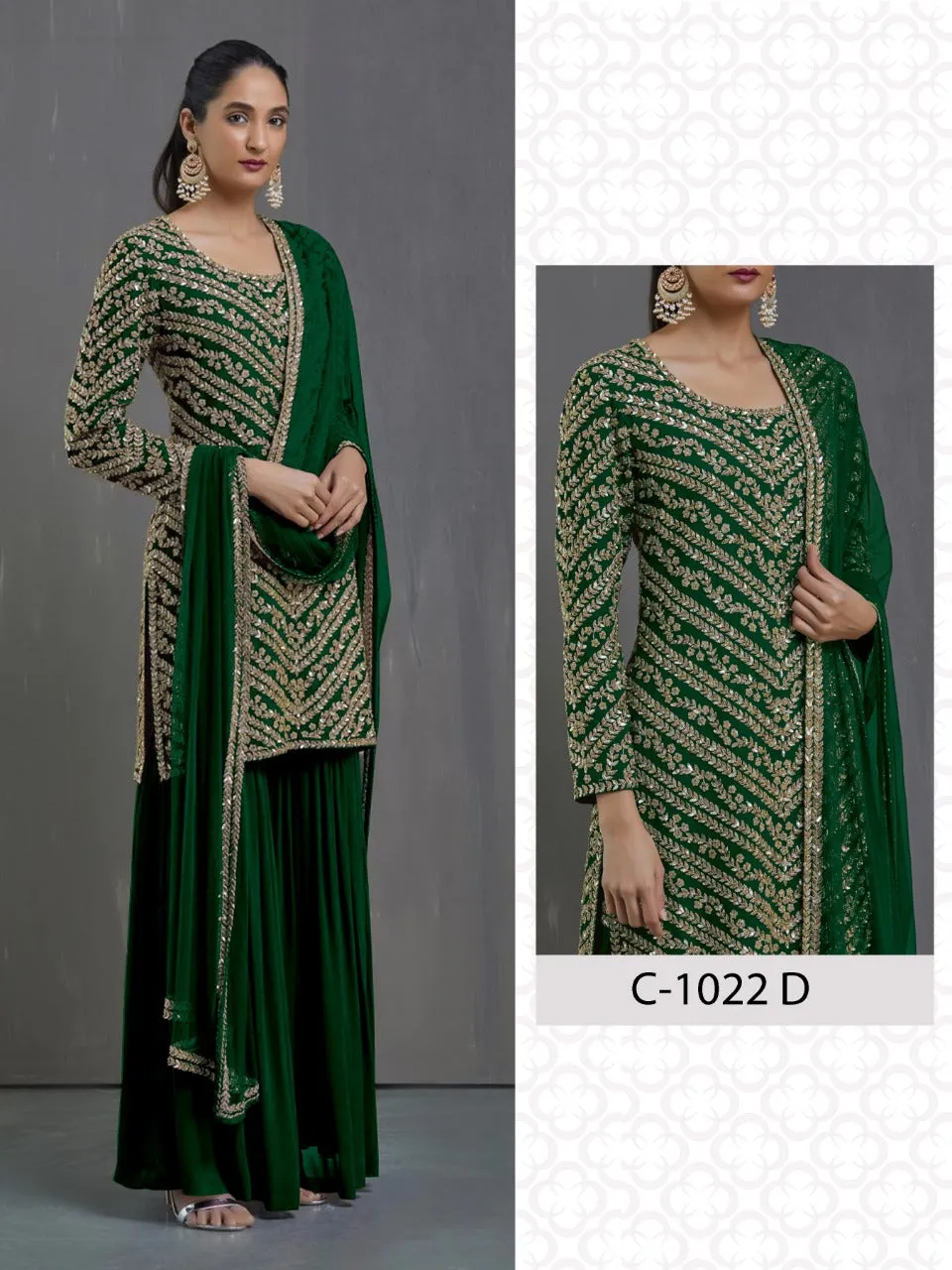 Fepic Rainbow Georgette Pakistani Stylish Collection