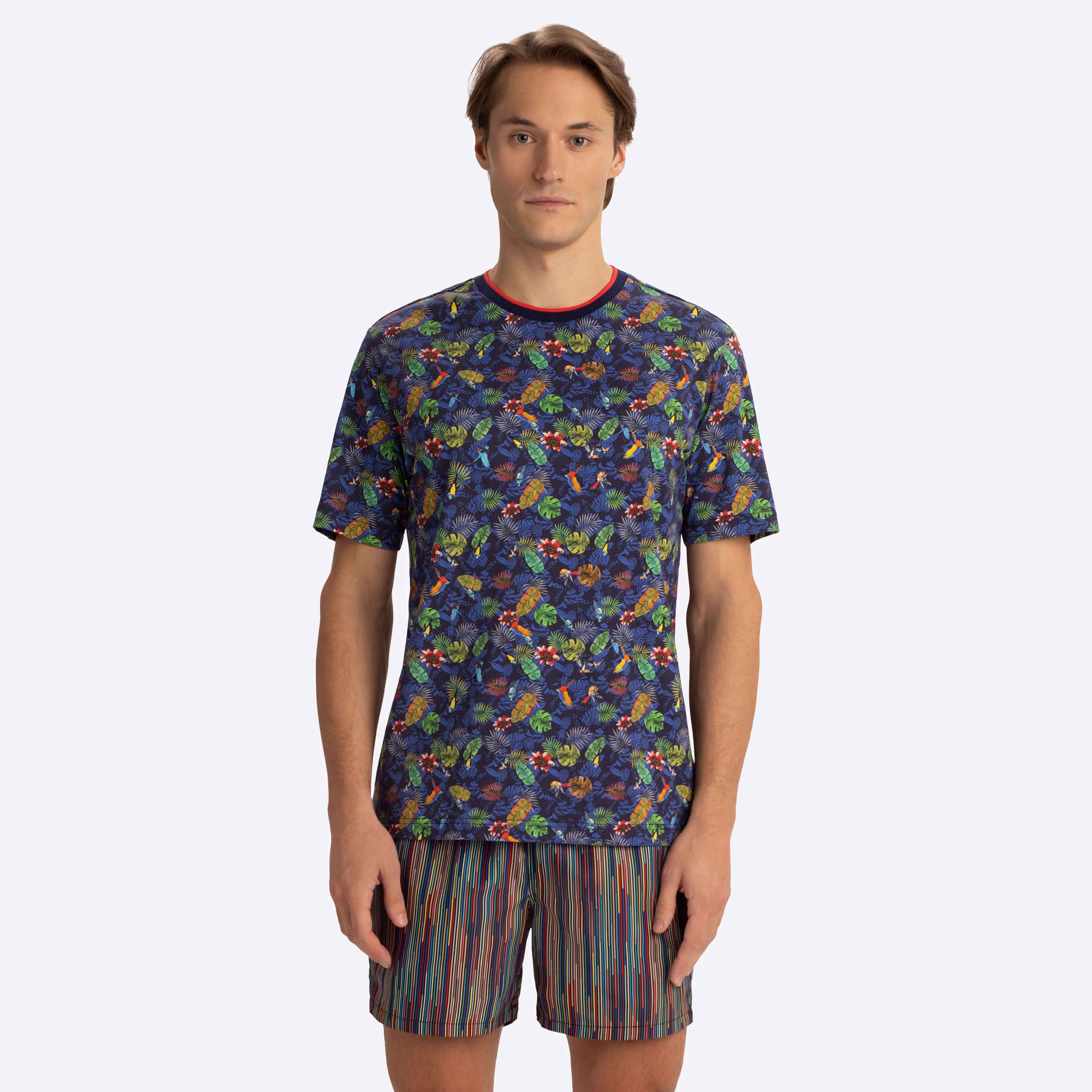 Floral Crew Neck T-Shirt