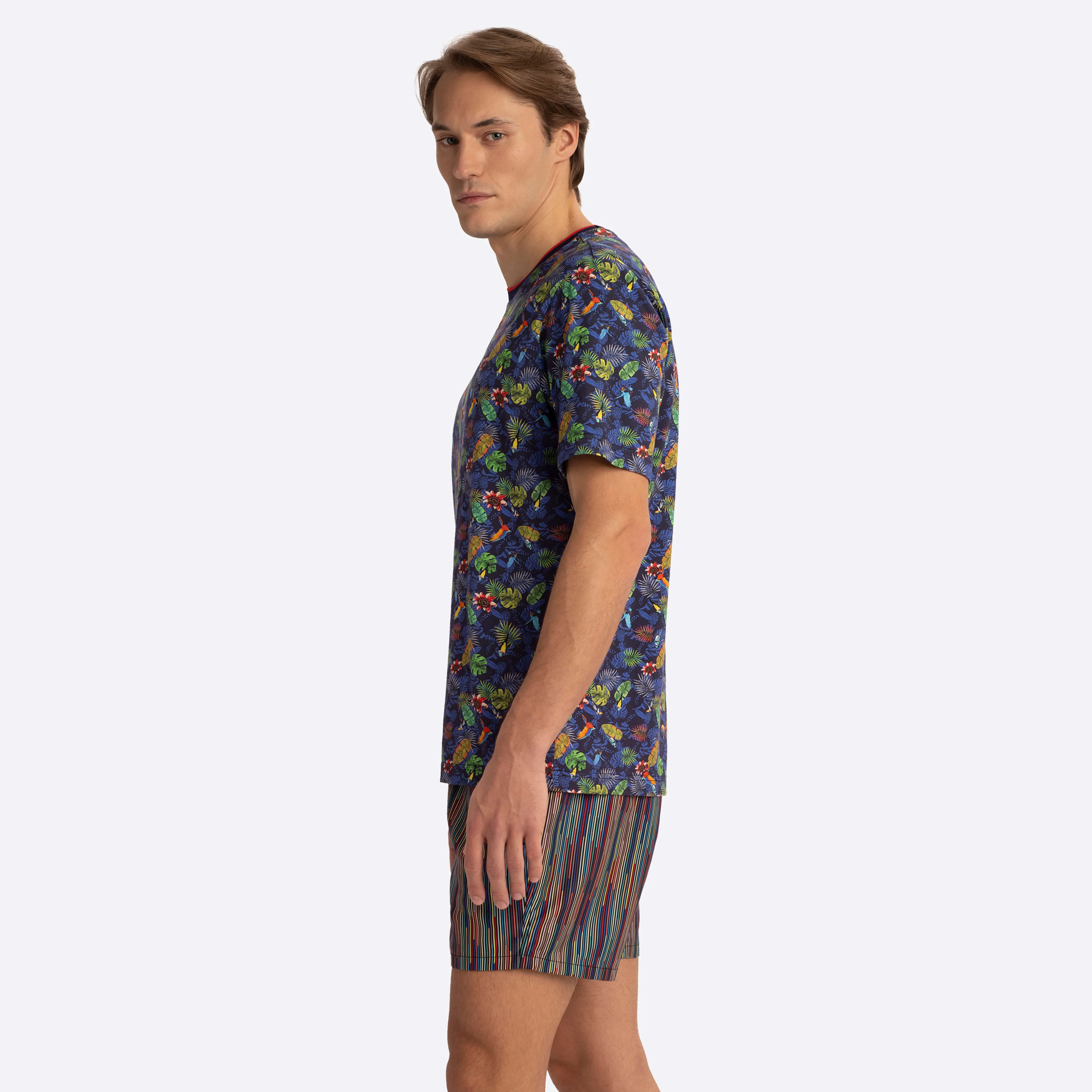 Floral Crew Neck T-Shirt