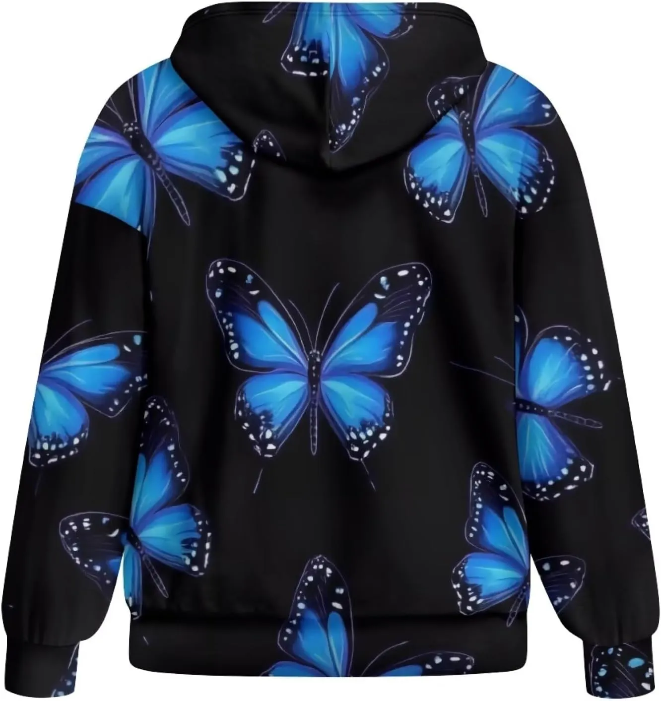 Forchrinse Red Ladybug Zip Up Hoodie for Women Long Sleeve Causal Y2K Hoodie Ladybug Oversized Sweatshirts Fall Pullover Tops