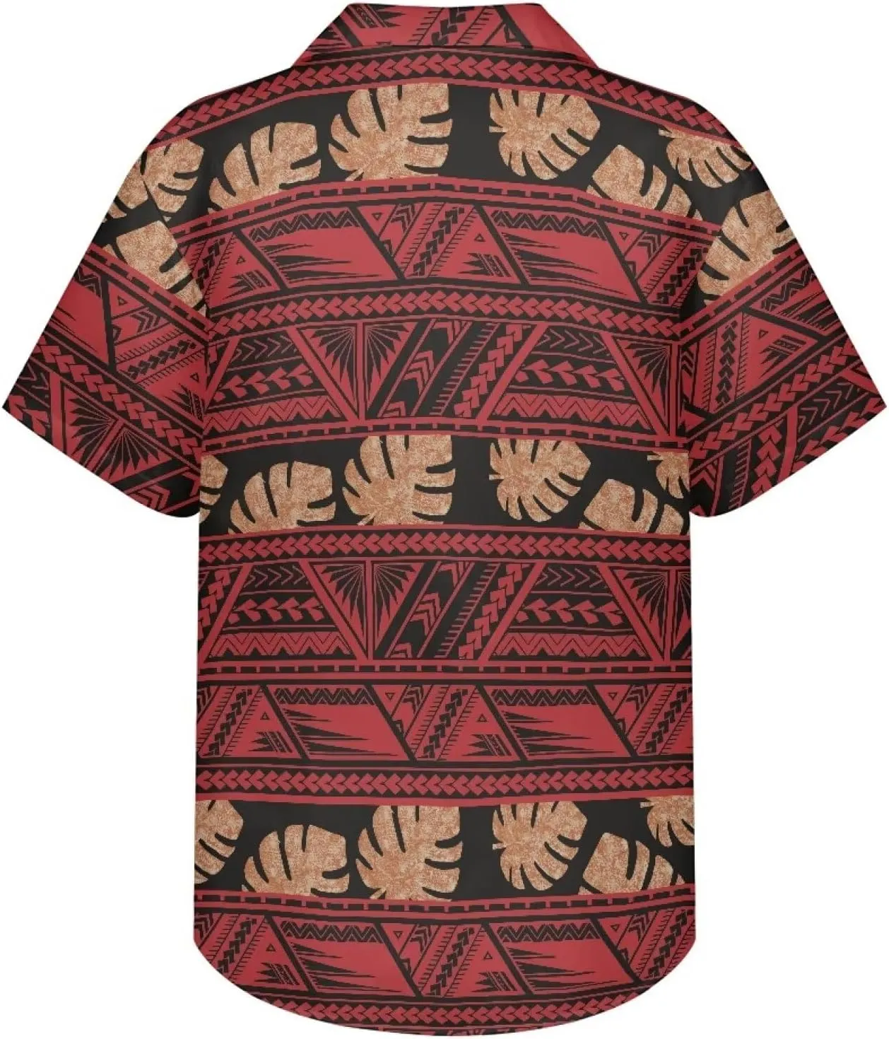 Hawaiian Dresses for Couples Polynesian Puletasi Samoan Traditional Dress with Shirt Pareo Sarong Lavalava Set