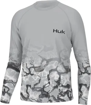 HUK Men's Kc Pursuit Long Sleeve, Sun Protecting Fishing Shirt
