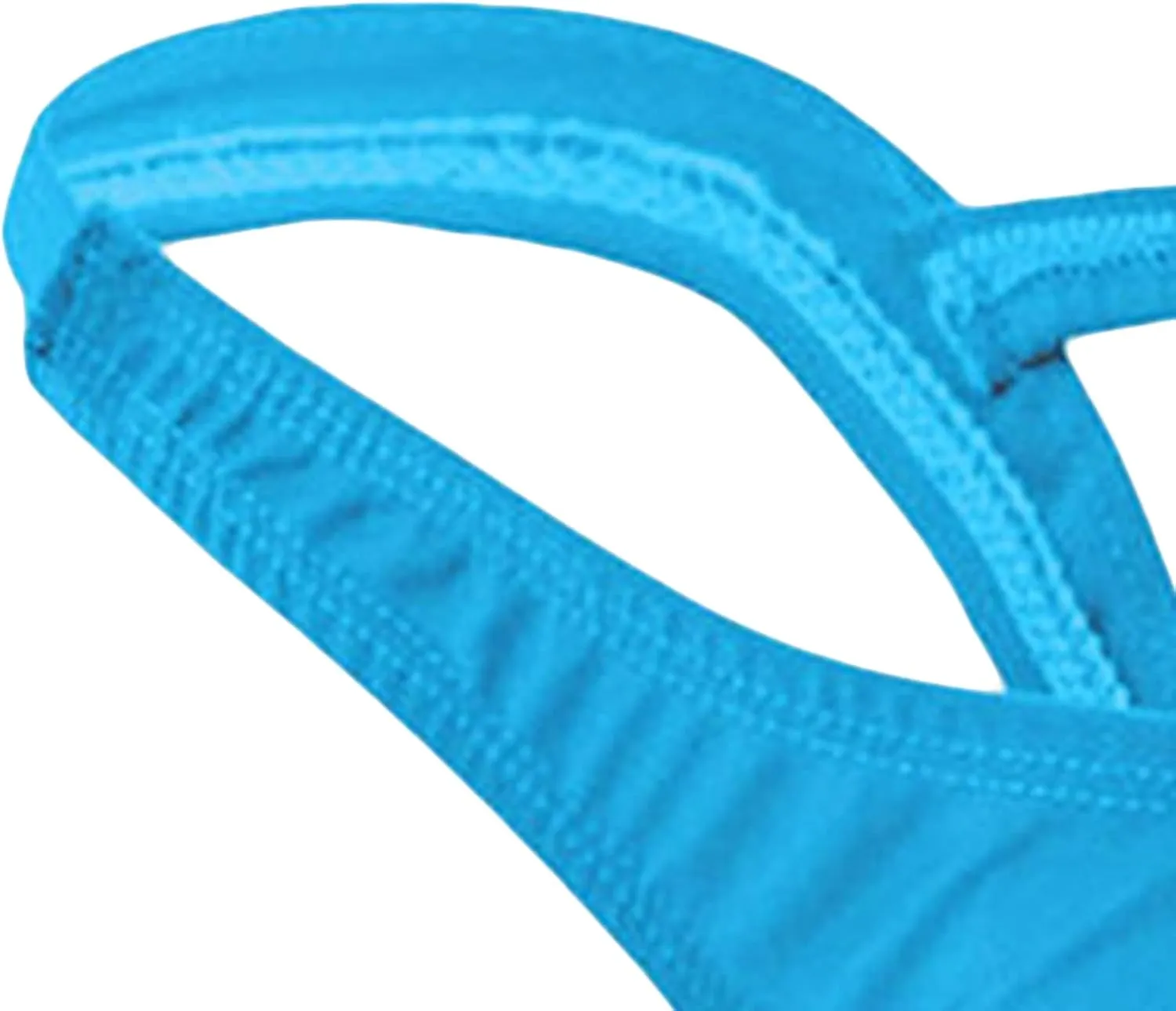 JEsilunmaMY Mens Underwear Low Rise Bulge Pouch Backless T-Back Bikini Briefs Solid Color Hollow Out G-String Underpants