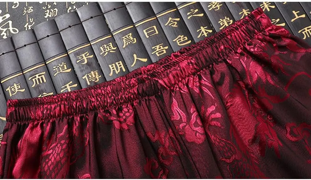 Kung Fu Uniform for Men Shirt Suit Chinese Traditional Tang Hanfu Martial Arts Wing Chun Tai Chi Training Cloth Pants