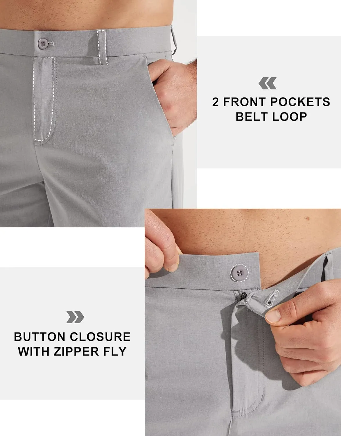 Libin Mens Pants with Pockets