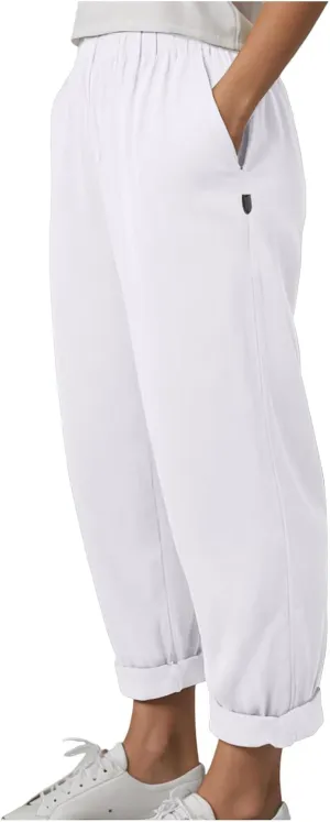 Linen Clothing for Women Casual Pants Summer Straight Wide Leg Loose Pants Elastic Waist Cropped Trouser