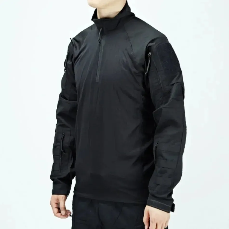 New Tactical Hunting Suit Outdoors Training Durable Breathable Camo Set Waterproof Quick Drying windproof Combat Two Piece Set