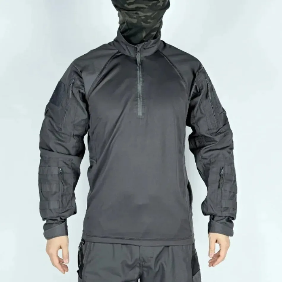 New Tactical Hunting Suit Outdoors Training Durable Breathable Camo Set Waterproof Quick Drying windproof Combat Two Piece Set