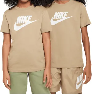 Nike Sportswear Big Kids' T-Shirt (Parachute Beige, FZ5178-297)