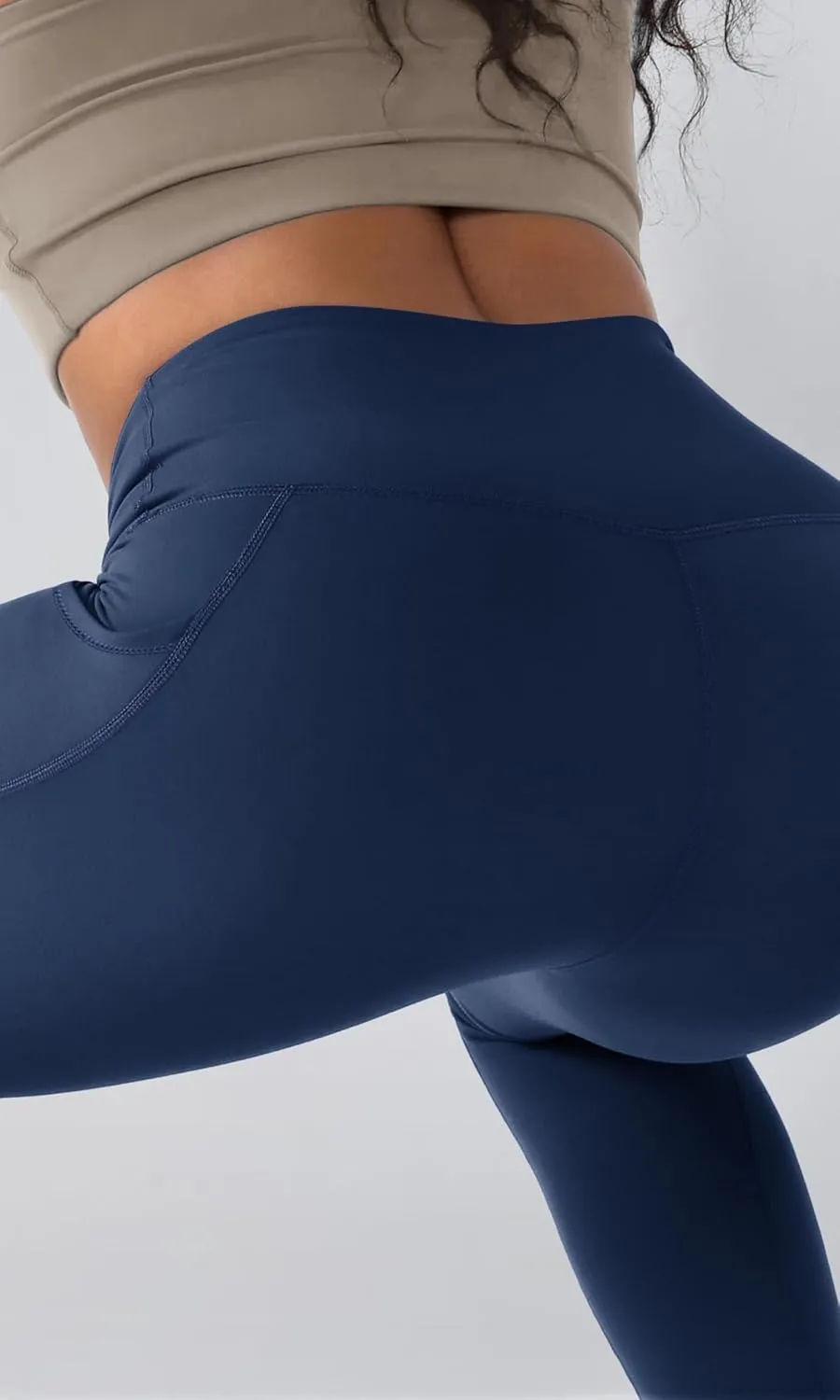 ODODOS ODTHERMAL Women's Fleece Lined Yoga Pants with Pockets - 25" / 28" High Waisted Warm Workout Leggings