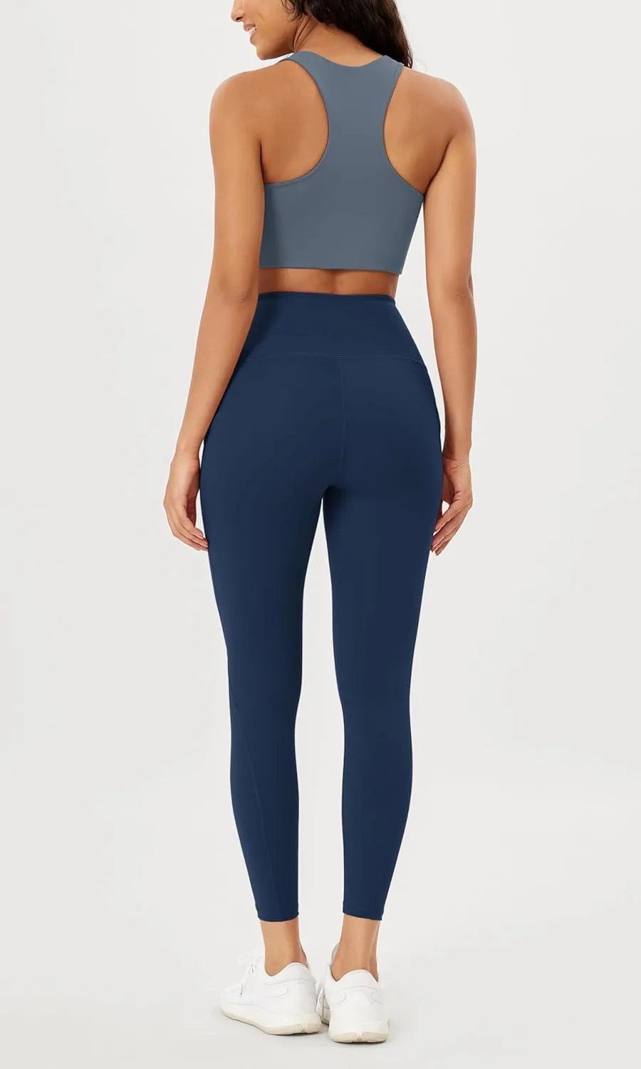 ODODOS ODTHERMAL Women's Fleece Lined Yoga Pants with Pockets - 25" / 28" High Waisted Warm Workout Leggings