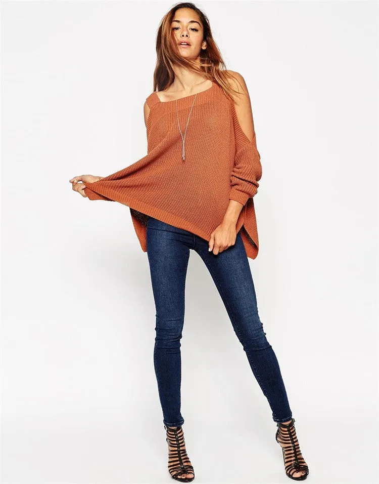 Off The Shoulder Knit Sweater