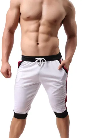 ONEFIT Men's Fashion Sports Pants Summer Thin Section Pants Capri Pants Shorts