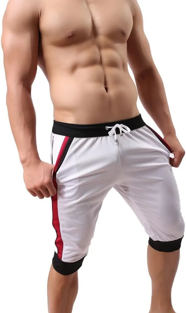 ONEFIT Men's Fashion Sports Pants Summer Thin Section Pants Capri Pants Shorts