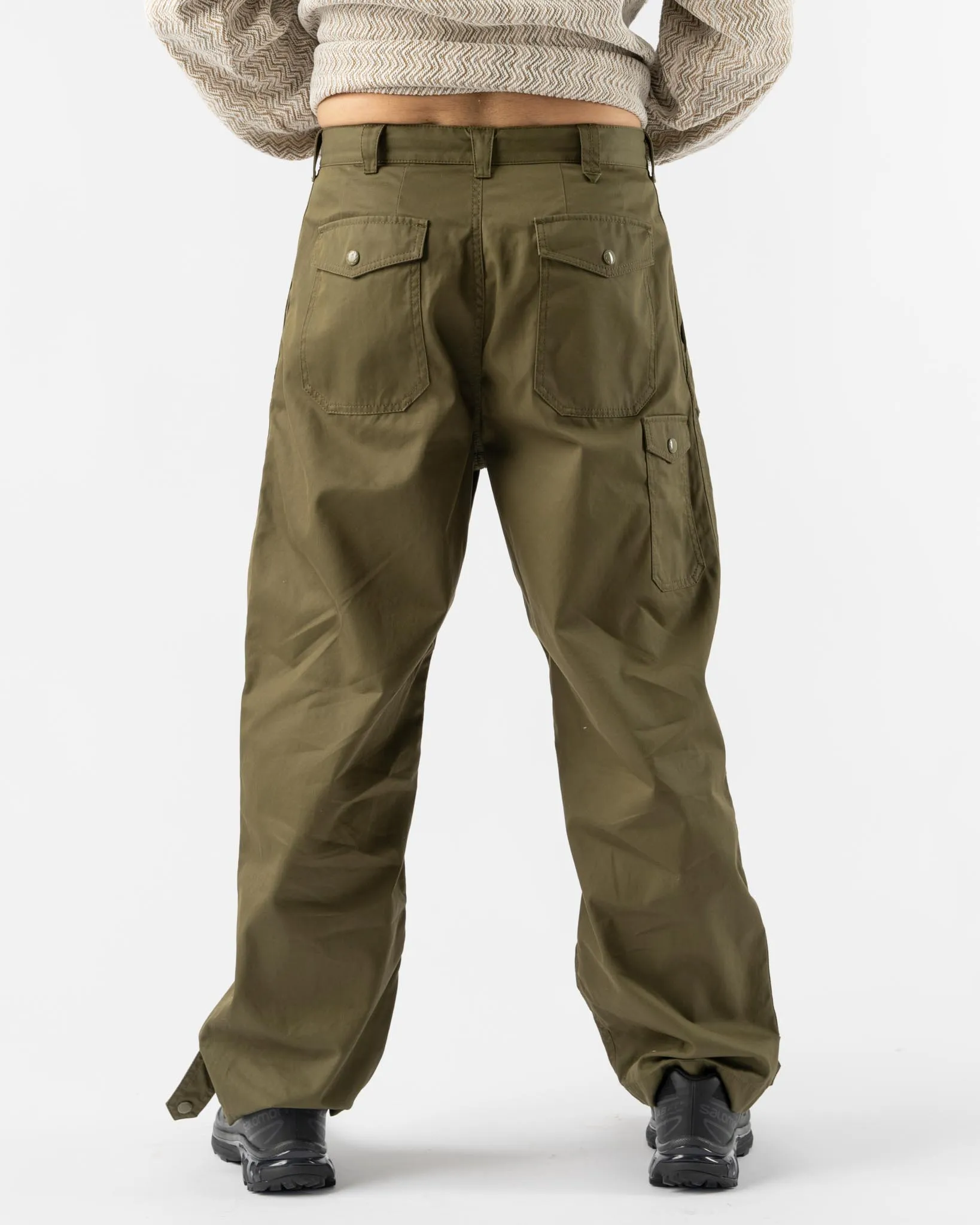 Pilgrim Surf   Supply Alfonso Fatigue Pant in Olive