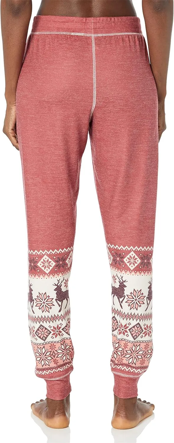 PJ Salvage Women's Loungewear Family Fairisle Jammie Pant