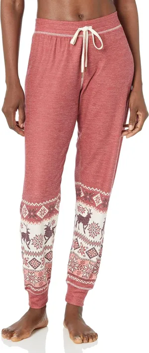 PJ Salvage Women's Loungewear Family Fairisle Jammie Pant