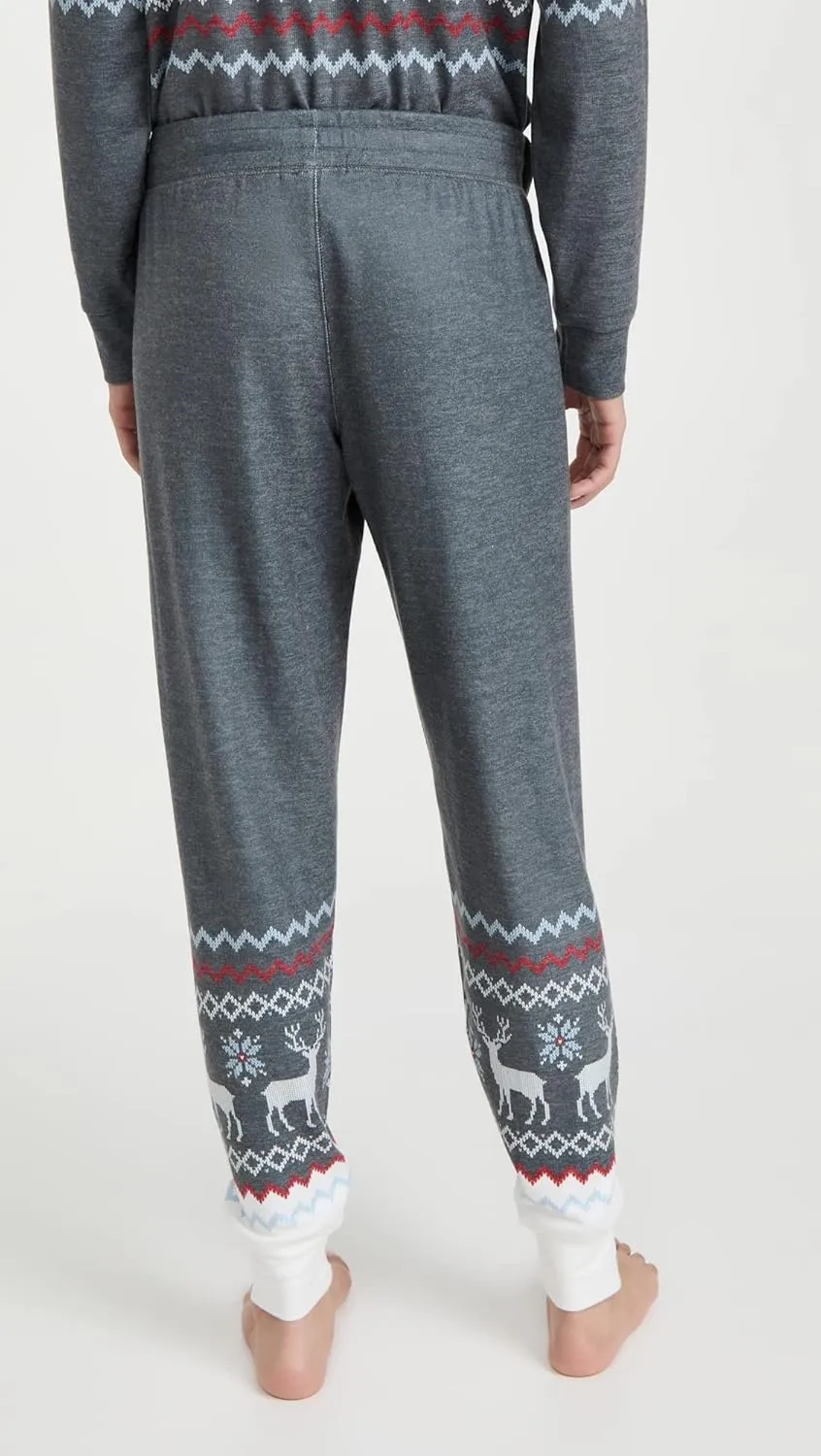 PJ Salvage Women's Loungewear Family Fairisle Jammie Pant