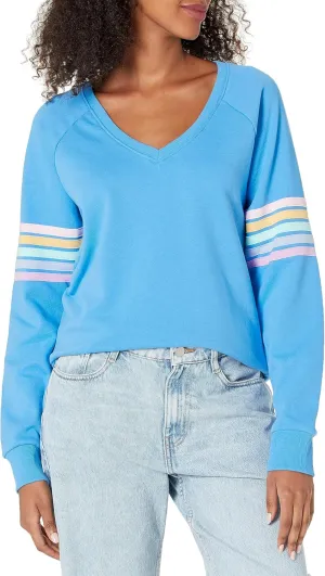 PJ Salvage Women's Loungewear Rainbow Room Long Sleeve Top