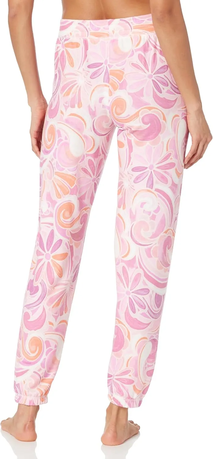 PJ Salvage womens Loungewear Stay Groovy Banded Pant