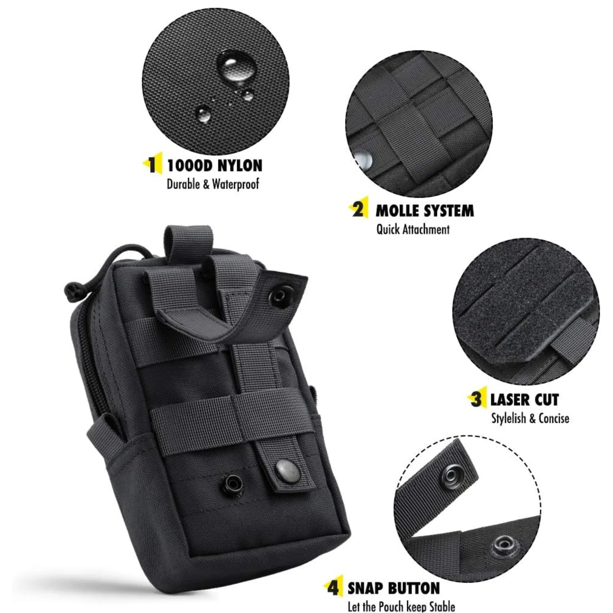 Police Vest Pouch   Free Patch
